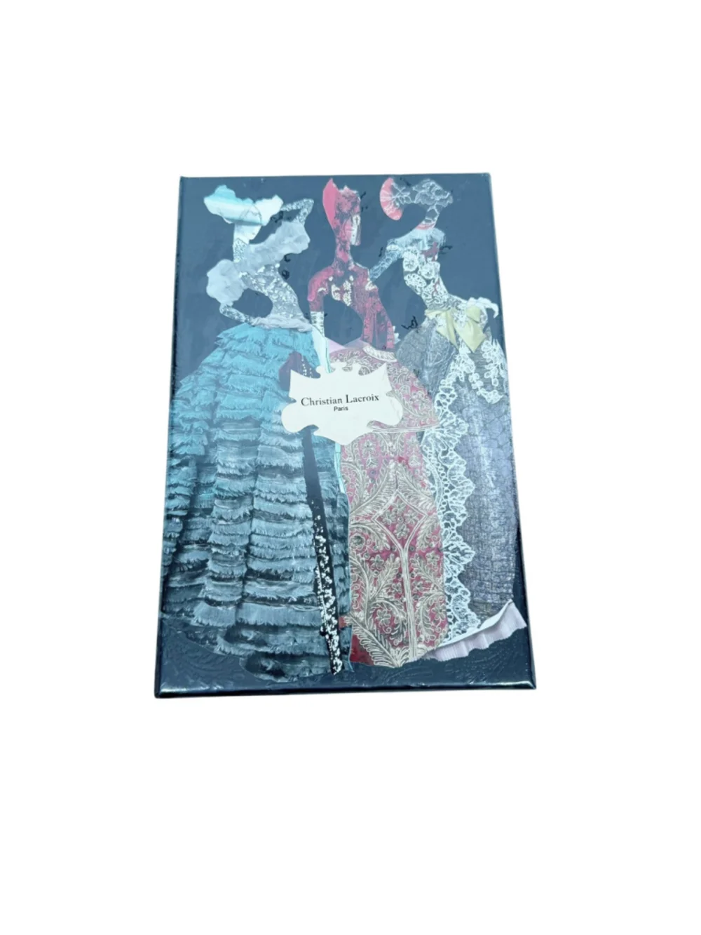 Christian Lacroix Les Madones Notecards Sealed Box 6 Diecut Cards Foil Envelopes
